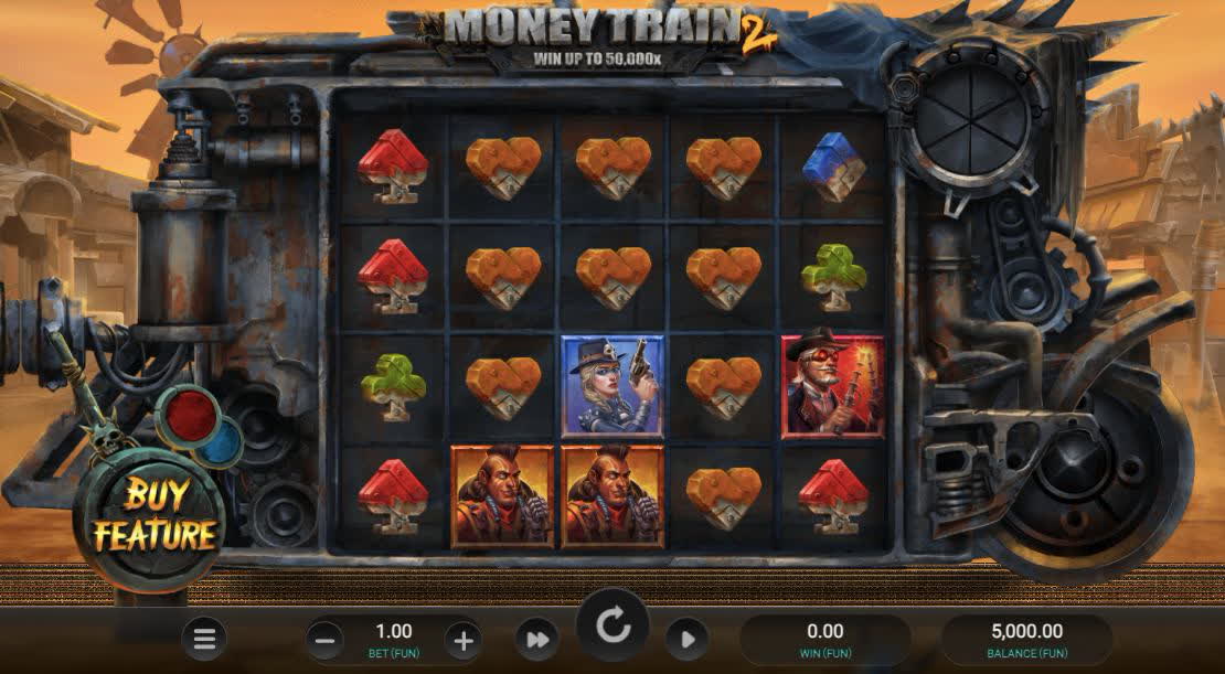 Money Train 2 Интерфейс